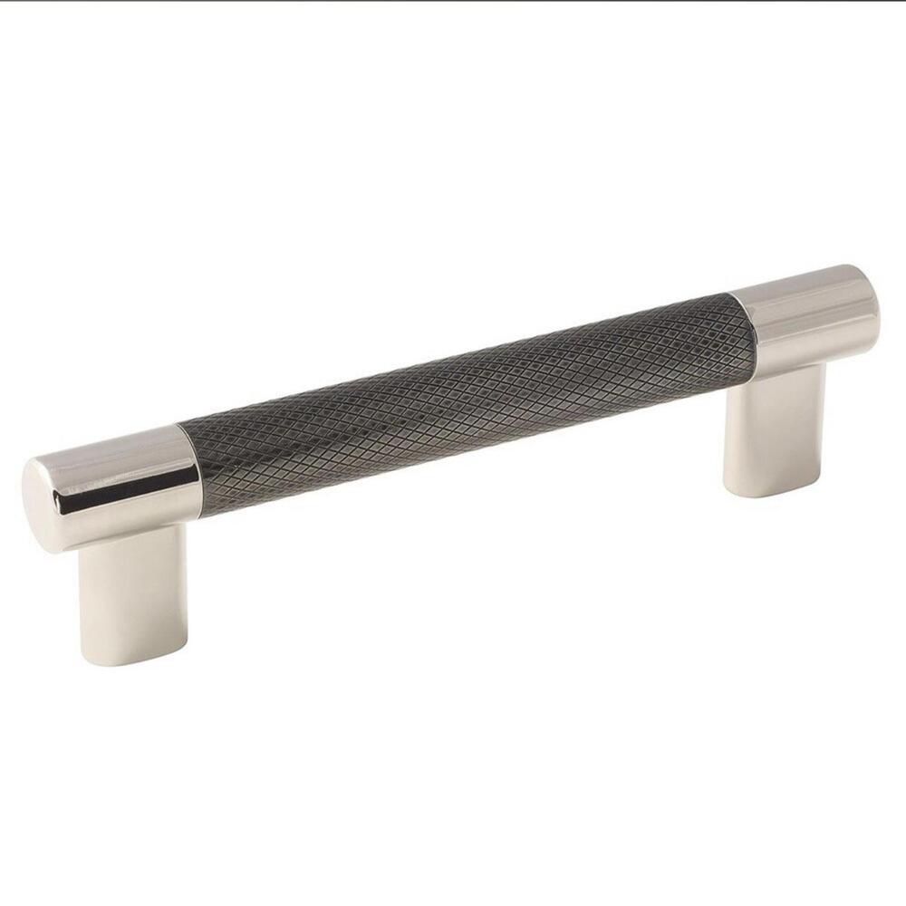Amerock 5 inch (128 mm) Length Polished Nickel Gunmetal Cabinet Drawer Pull 1 Pc